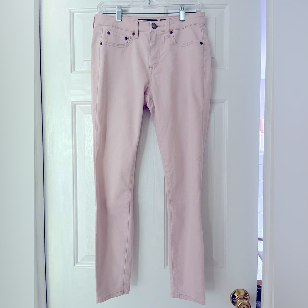 Aéropostale women’s size 6 high waisted ankle jegging in light pink